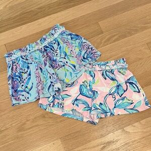 Lilly Pulitzer Kids Knit Shorts - Set of Two